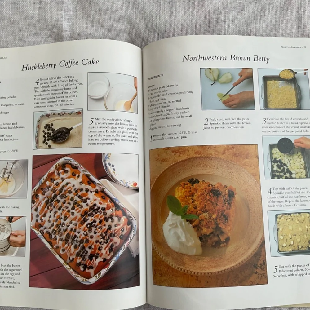 •The Around The World Hardcover Cookbook Over 350 Recipes